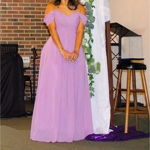 Bridesmaid wedding dress